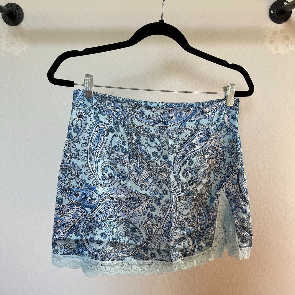 Frankies Bikini Silk Skirt